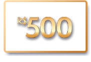 Prêmio de R$ 500,00