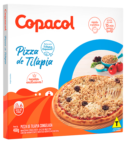 Pizza de Tilápia