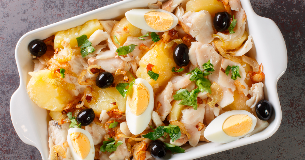 Receita de bacalhau a gomes de sá perfeita para o almoço