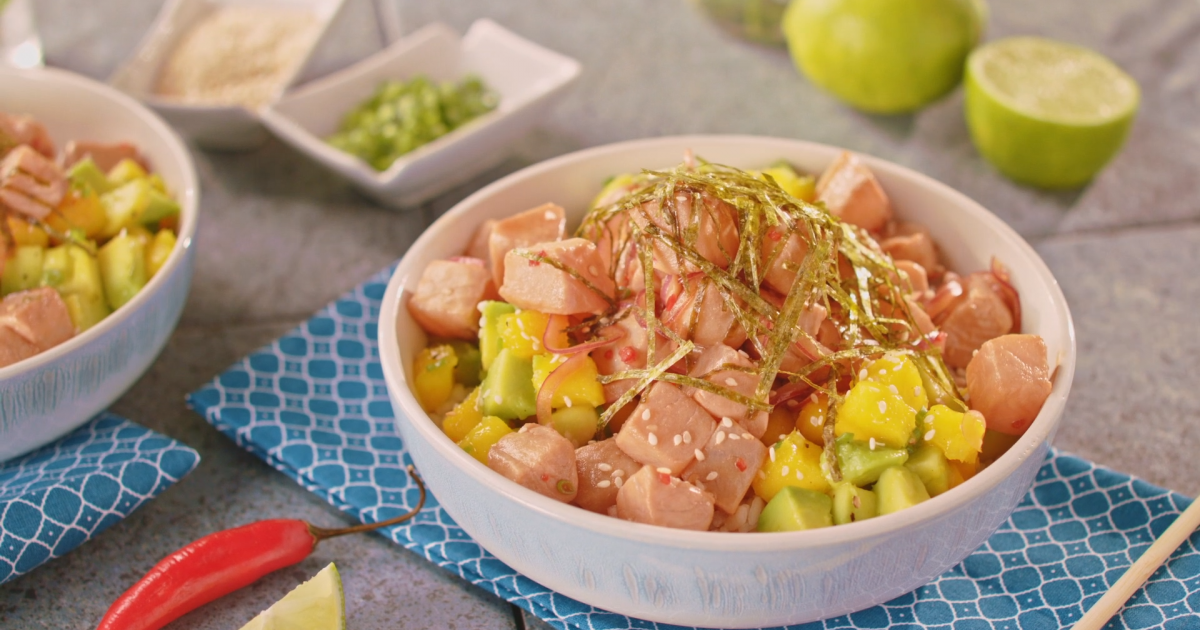 Poke de Tilápia: refrescante, leve e muito saboroso