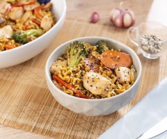 Yakisoba de Tilápia
