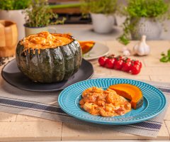 Receita de Camarão na Moranga Cabotiá