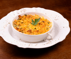 Receita de farofa de sardinha com ovo para o dia a dia