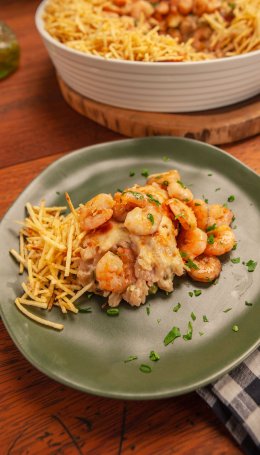 Receita de Arroz Cremoso com Camarão
