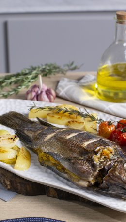 Tilápia Recheada no Forno