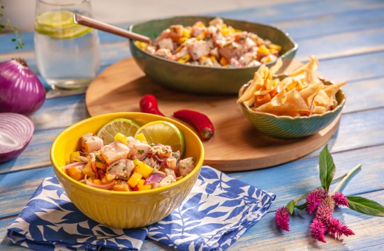 Receita de Ceviche Prático de Tilápia