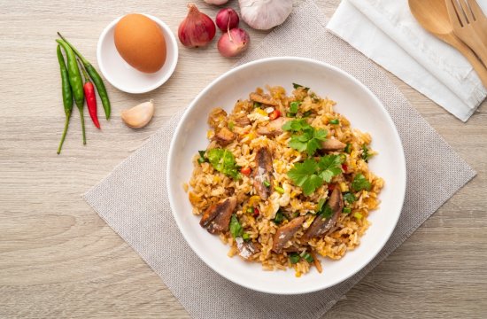 Arroz com sardinha e ovo: soltinho, nutritivo e caseiro