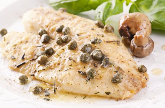 Receita de filé de merluza com alcaparras saborosas