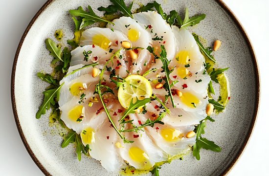 Carpaccio de Til&aacute;pia: entrada leve e muito saborosa