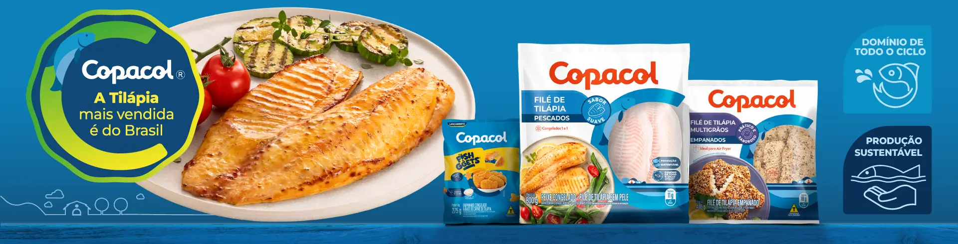 Tilápia mais vendida