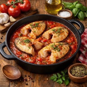 Receita de posta de tilápia ao molho: cremosa, rápida e saborosa
