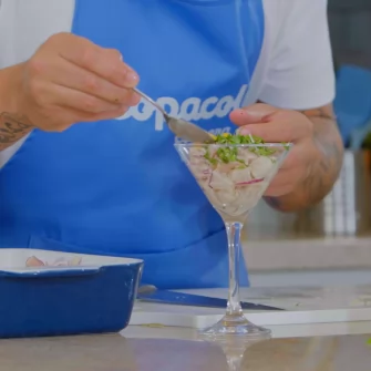 Ceviche de Tilápia por Diogo Nogueira