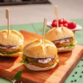 Receita de Fish Burger no Pão Bilha